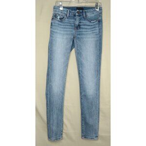 Buckle Black Fit No 53 Ankle Skinny Jeans Womens 26x30 Light Wash Low Rise Denim